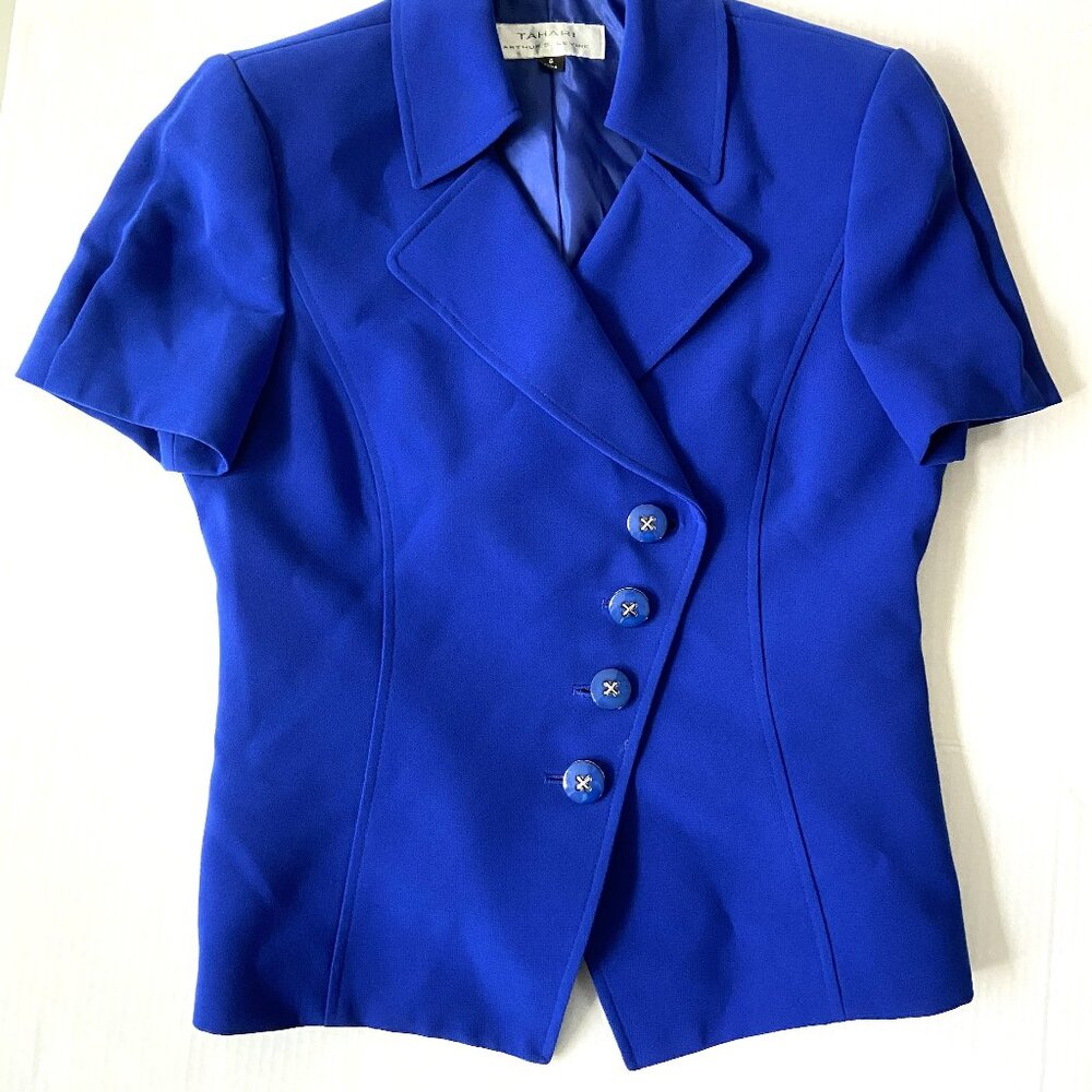 TAHARI Royal Blue Blazer